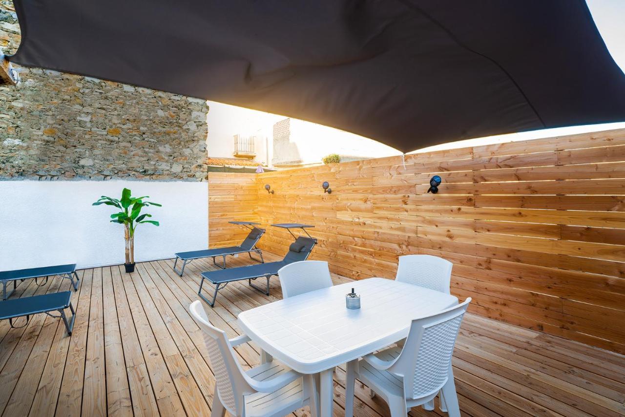 Superbe Appartement A 2 Pas Des Halles, Climatise, Terrasse, Garage Narbonne Ngoại thất bức ảnh